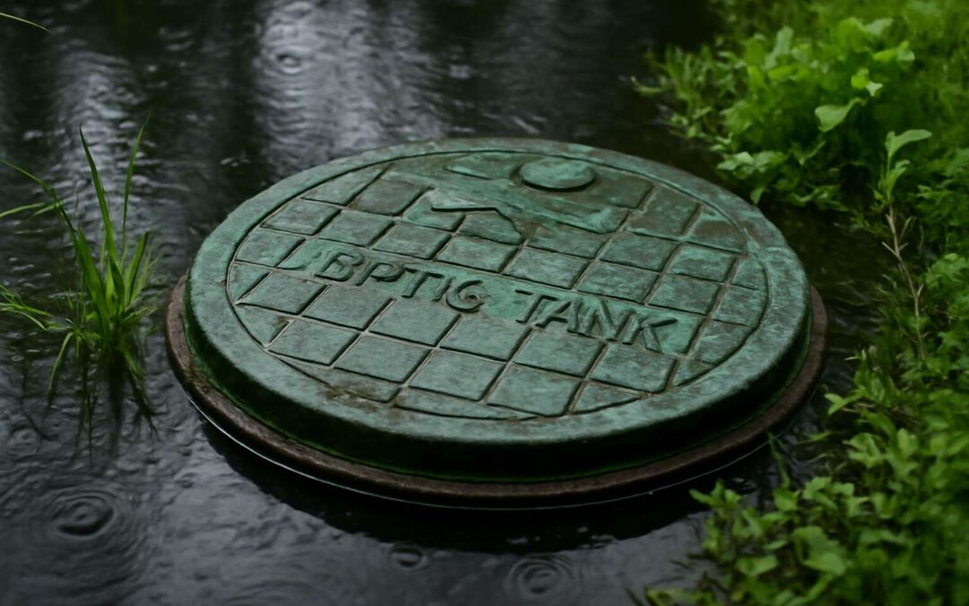 Why a septic tank full of water when it rains signals potential drainage issues