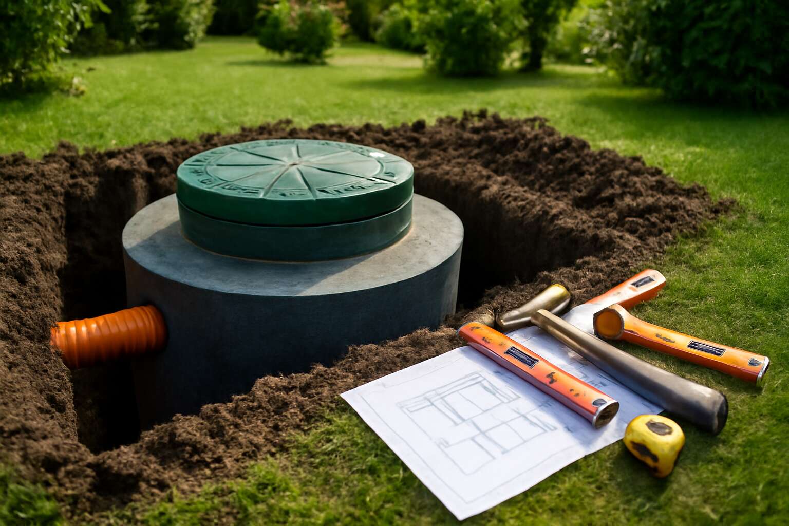 septic tank cost