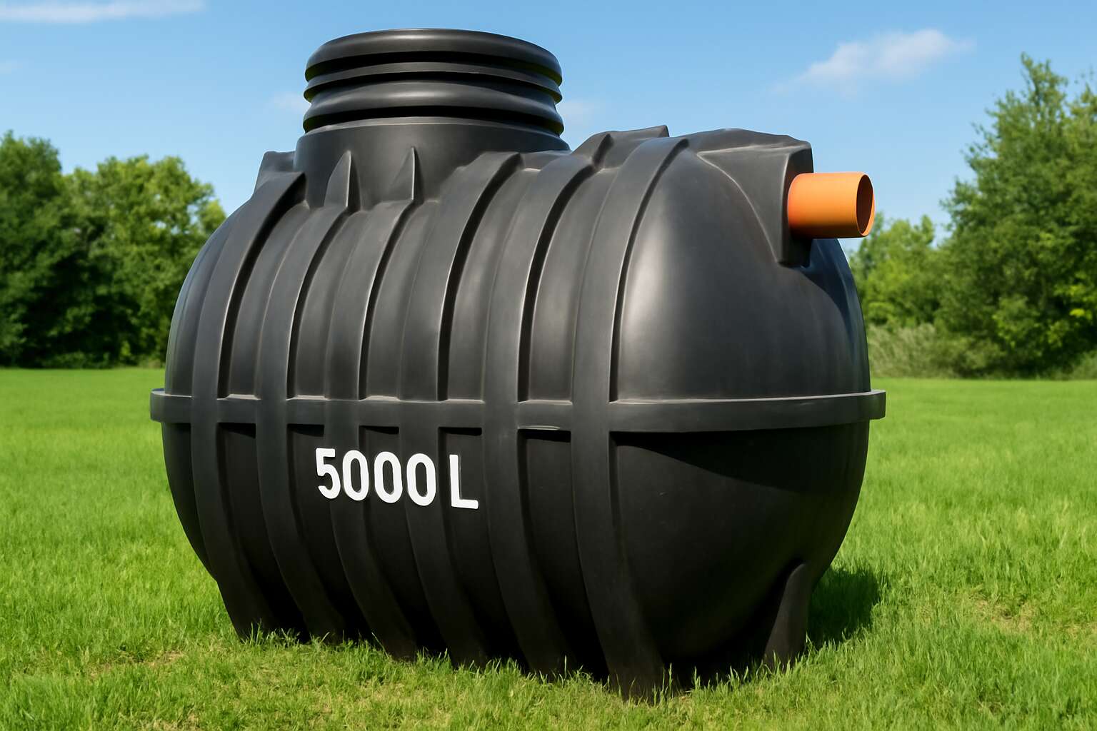 septic tank 5000 litres price