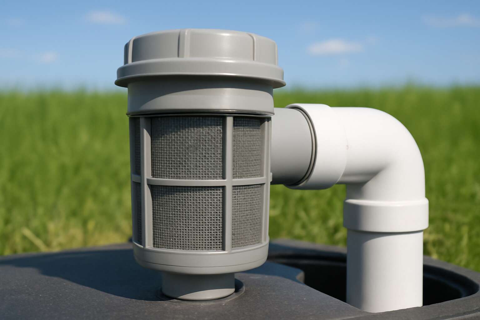 septic tank outlet filter