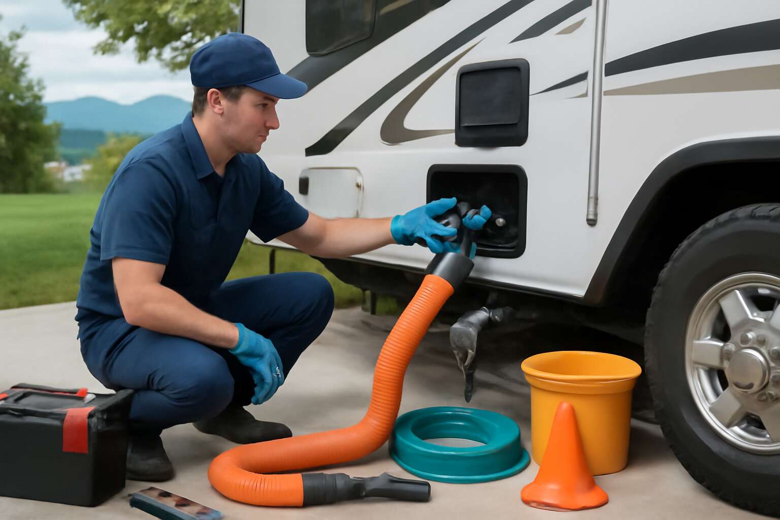 septic tank cleaning rv