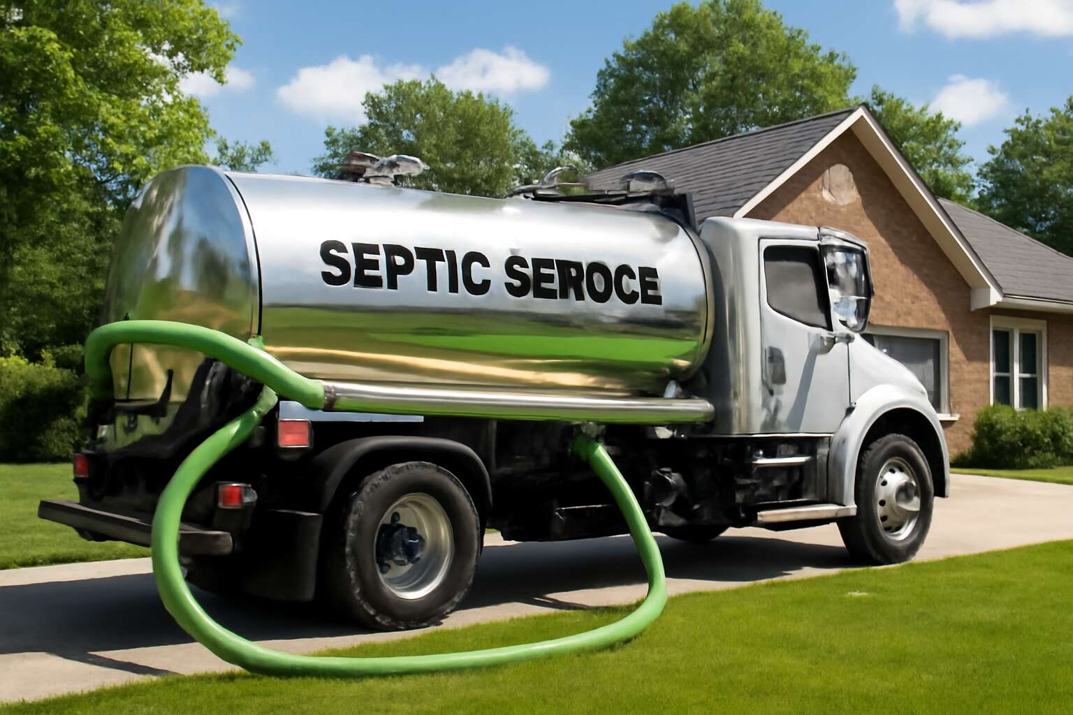 septic tank truck