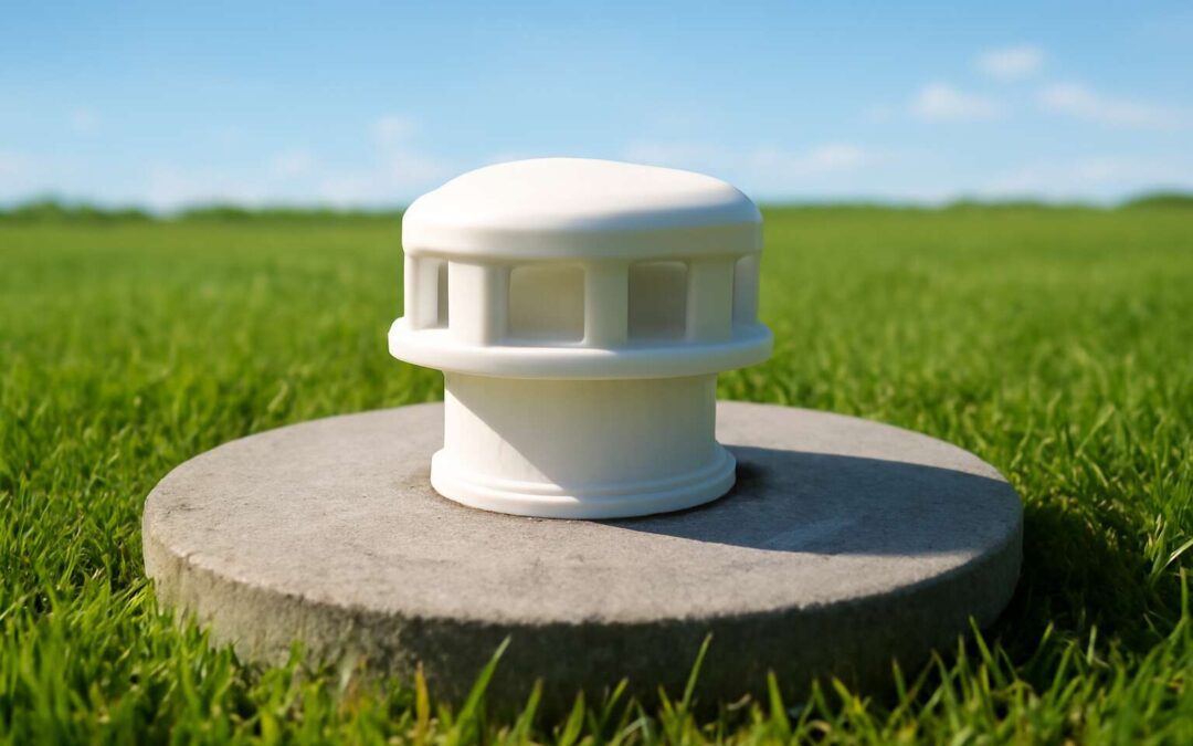 Upgrade your system with a septic tank vent cap that prevents odors and protects your home.
