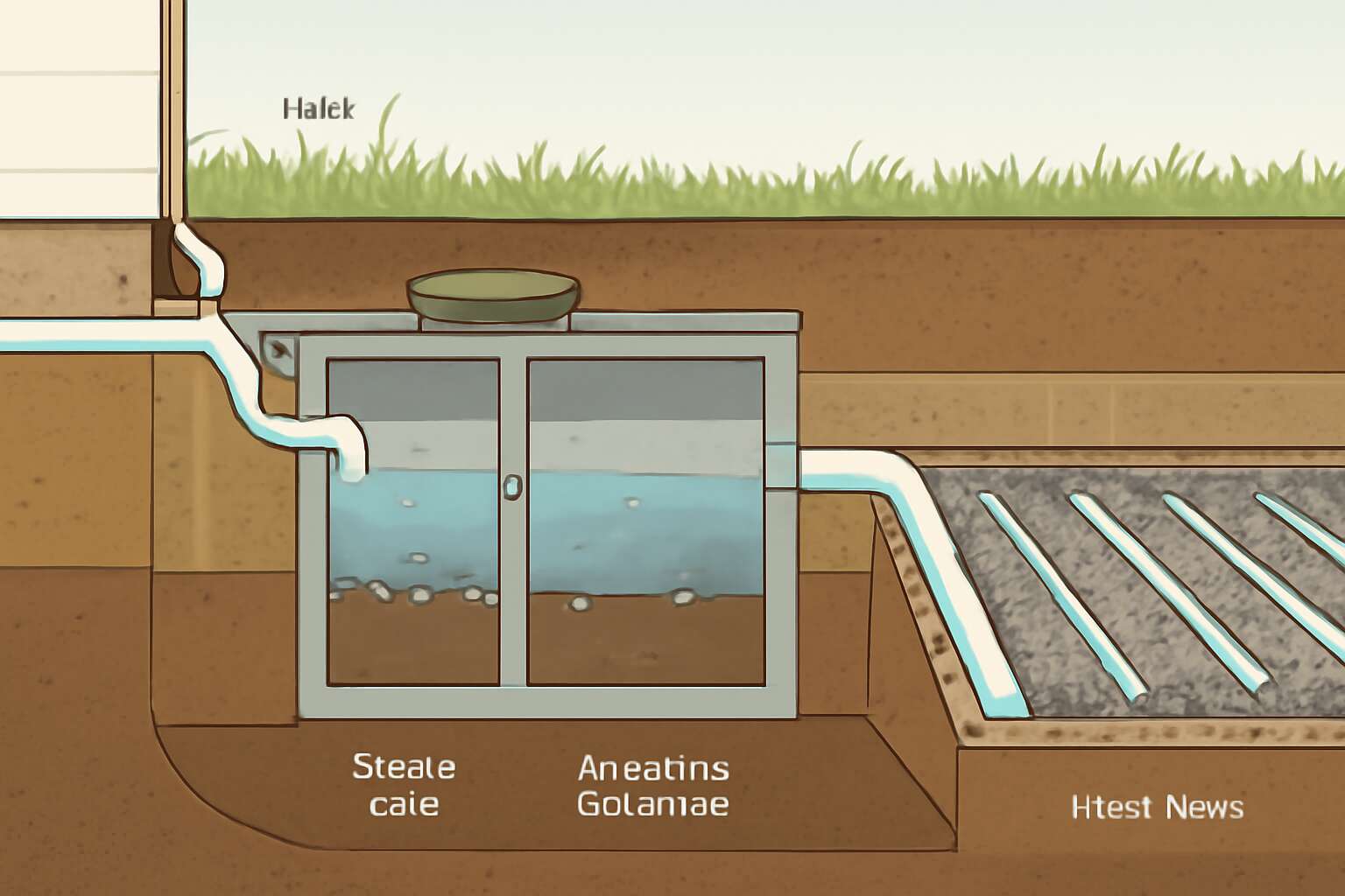 septic tank model