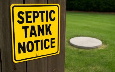 Stay Prepared with a septic tank notice: What to Do If Your System Backs Up