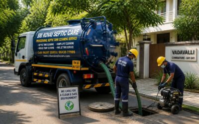 Septic Tank Cleaning Vadavalli Coimbatore, Done Right