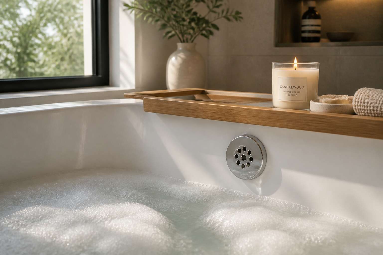 does bath water go to septic tank
