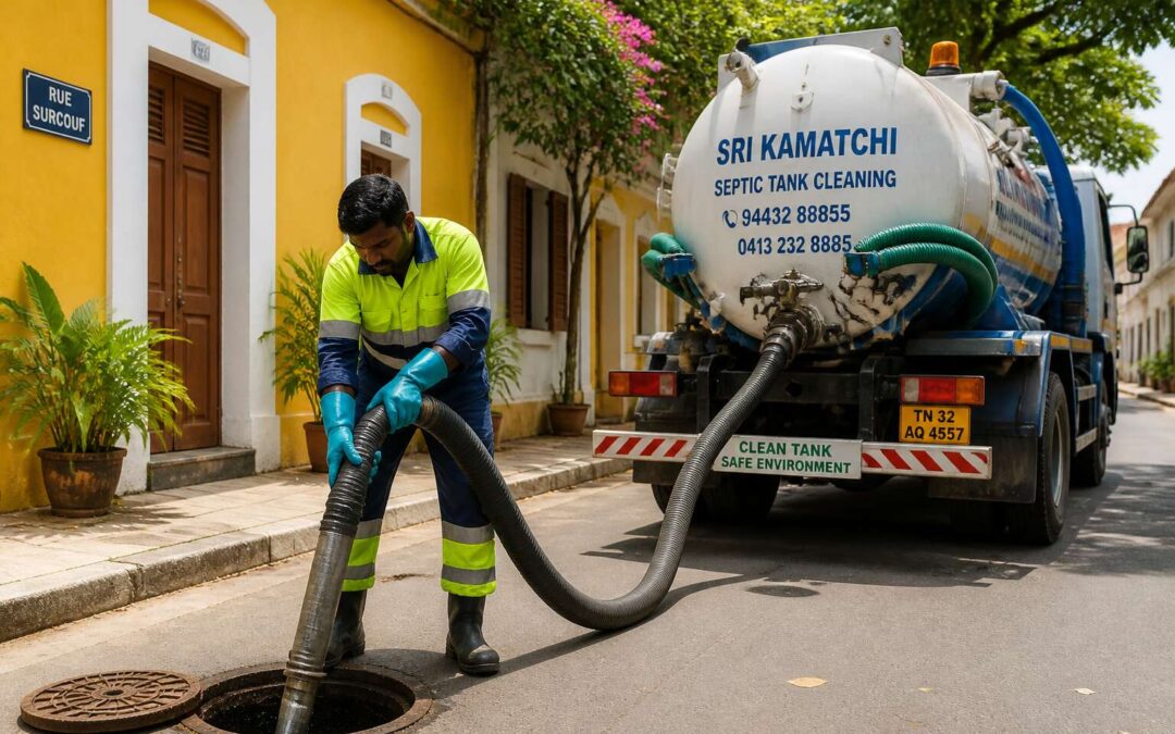 Trusted septic tank cleaning in pondicherry, done properly.